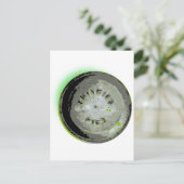 フリスビーパイ錫のアースカラー ポストカード (スタンド正面)