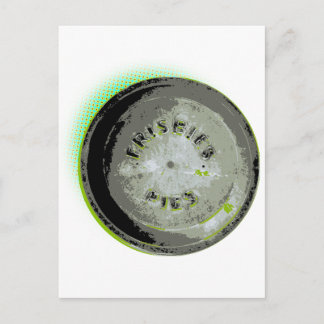 フリスビーパイ錫のアースカラー ポストカード