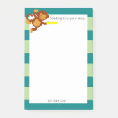 フリスビーパーソナライズされたジャングル ポストイット (正面)