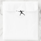 フリスビー・ステッカー ラウンドシール (バッグ)