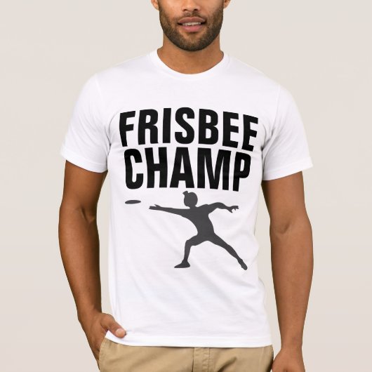 フリスビー チャンピオン Tシャツ (正面)