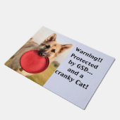 フリスビー ドアマット (アングル)