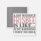 フリスビー マグネット (正面/裏面)