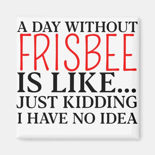 フリスビー マグネット (正面)