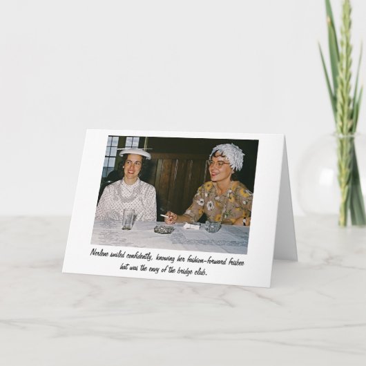 フリズビーの帽子 カード (正面)