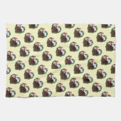 フリズルチキンリースクリスマス キッチンタオル (横)