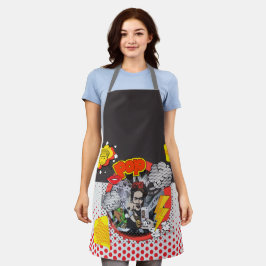 フリダアポップ・アートのート エプロン