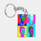 フリダカホインスパイアポートレート キーホルダー (正面左)