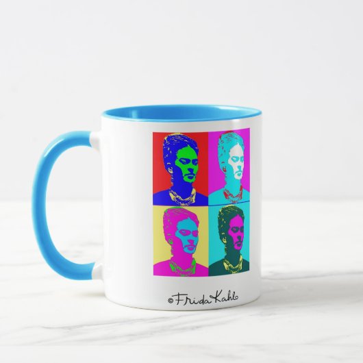 フリダカホインスパイアポートレート マグカップ (左)