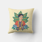 フリダカホカラフルフローラ図 クッション (裏面)