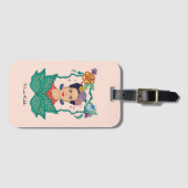 フリダカホフローラフレームグラフィック ラゲッジタグ (正面横)