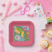 フリダカホロのパログラフィック ペーパープレート (パーティー)