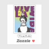 フリダカホロポップ・アートのアートポートレート シール (シート)