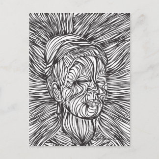 フリダカホローラインズポートレート ポストカード