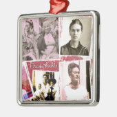 フリダカホロ写真モンタージュ メタルオーナメント (左)