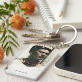 フリダカホロ繊維ポートレート キーホルダー (正面右)