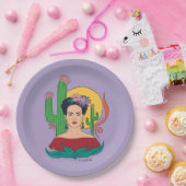 フリダカホ砂漠グラフィック ペーパープレート (パーティー)