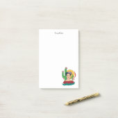 フリダカホ砂漠グラフィック ポストイット (デスク上)