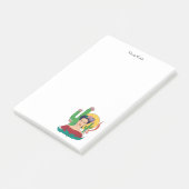 フリダカホ砂漠グラフィック ポストイット (アングル)