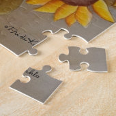 フリダカホ絵を描ロひまわり ジグソーパズル (側面)