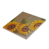 フリダカホ絵を描ロひまわり タイル (側面)