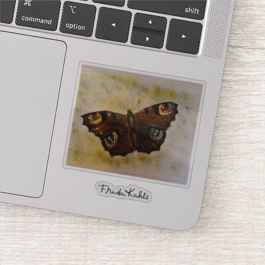 フリダカホ絵を描ロチョウ シール (詳細)