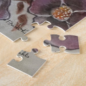 フリダカホ絵を描ロ花 ジグソーパズル (側面)