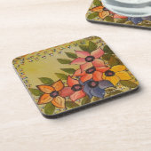 フリダカホ色彩の鮮やかロフローレス コースター (左側)