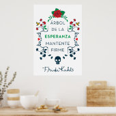 フリダカホ |アルボル・デ・ラ・エスペランザ ポスター (キッチン)