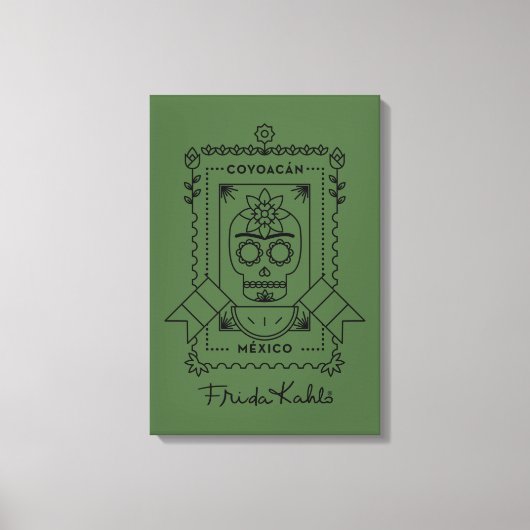フリダカホ |コヨアクáン キャンバスプリント (正面)