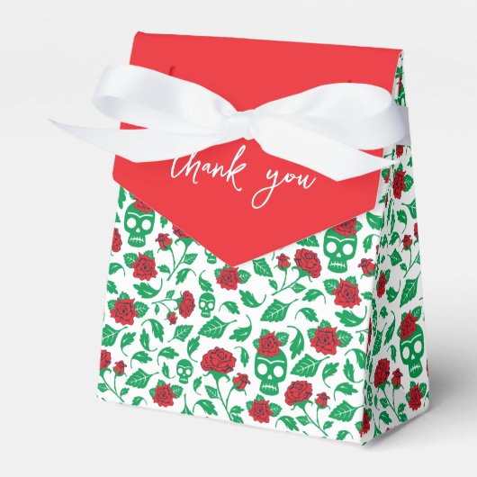 フリダカホ |スカルとバラ フェイバーボックス (正面サイド)