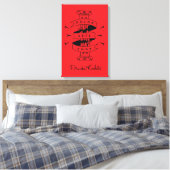 フリダカホ |パインアートラブ キャンバスプリント (インサイチュ (寝室))