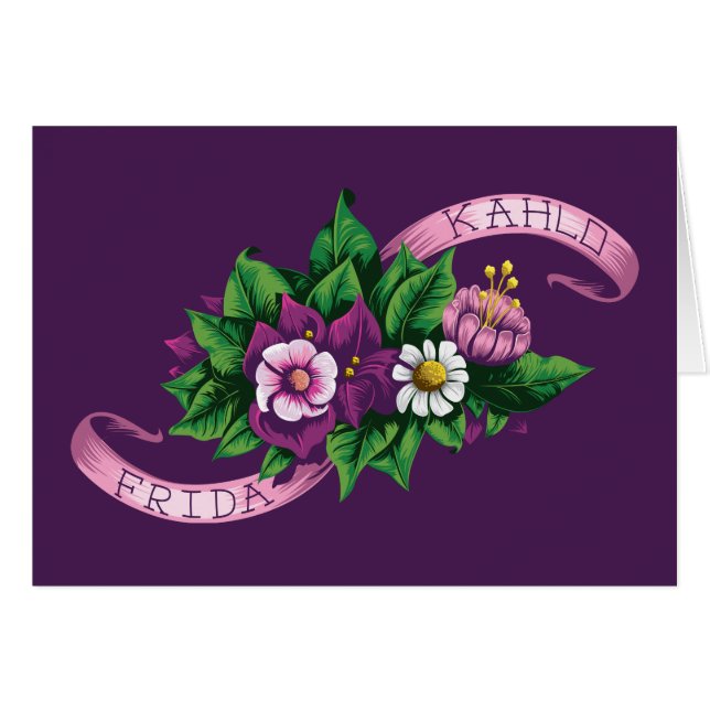 フリダカホ |パープルフローラブーケ (正面横)