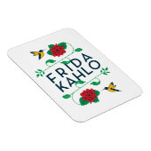 フリダカホ |フローラタイポグラフィ マグネット (右側)