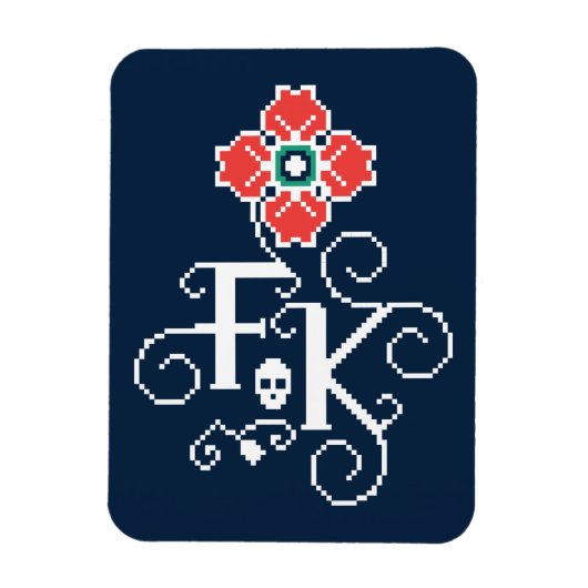 フリダカホ |フローラ・トリビュート マグネット (縦)