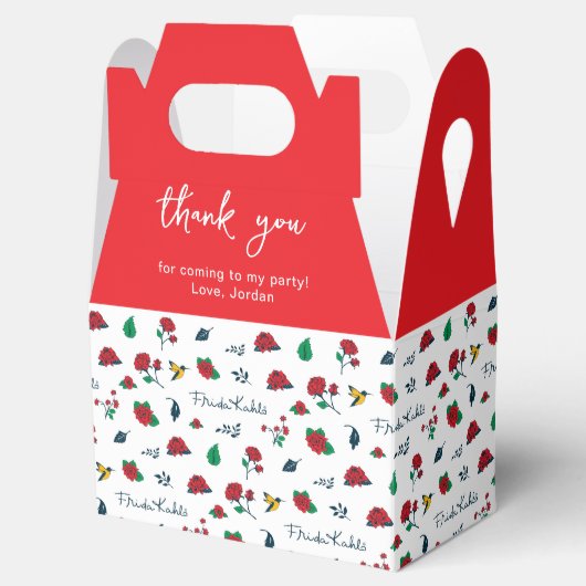 フリダカホ |メキシコのハート フェイバーボックス (オープン)