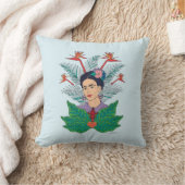 フリダカホ | Birds of Paradiseフローラグラフィック クッション (ブランケット)