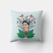 フリダカホ | Birds of Paradiseフローラグラフィック クッション (裏面)