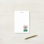 フリダカホ | Birds of Paradiseフローラグラフィック ポストイット (デスク上)