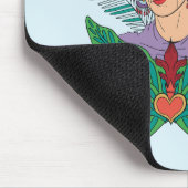 フリダカホ | Birds of Paradiseフローラグラフィック マウスパッド (コーナー)