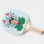 フリダカホ | Birds of Paradiseフローラグラフィック 卓球ラケット (横)