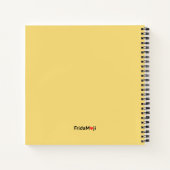 フリダカホ | FridaMoji – トナカイ ノートブック (裏面)