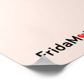 フリダカホ | FridaMoji – モンキー ポスター (角)