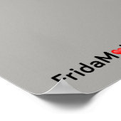 フリダカホ | FridaMoji – 砂糖スカル ポスター (角)