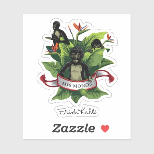 フリダカホ | Mis Monos シール (シート)