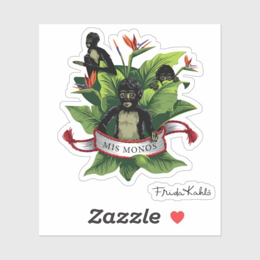 フリダカホ | Mis Monos シール (シート)