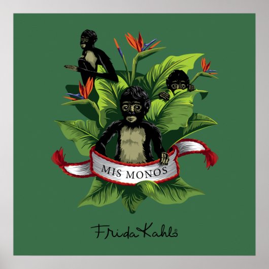 フリダカホ | Mis Monos ポスター (正面)