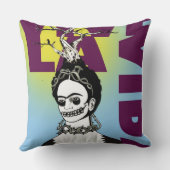 フリダカーロアポップ・アートのートポートレート クッション (裏面)