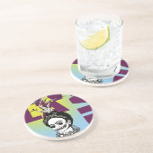 フリダカーロアポップ・アートのートポートレート コースター (側面)