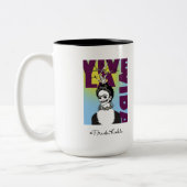 フリダカーロアポップ・アートのートポートレート ツートーンマグカップ (左)